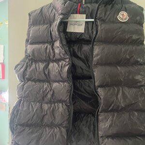 Moncler Grey Puffer Vest